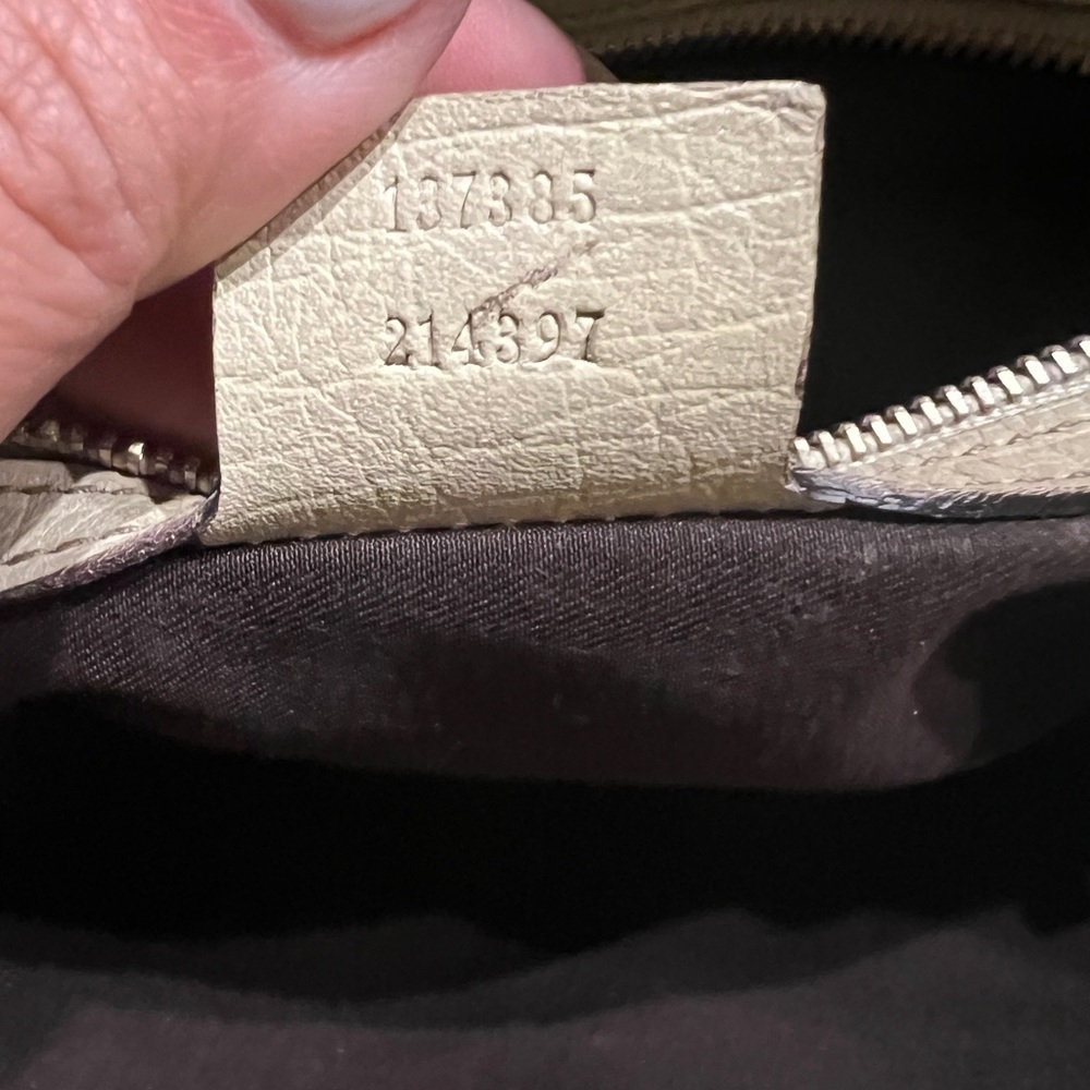 🌟Vintage Gucci Hasler Web Tote Monogram🌟 - Picture 7 of 12